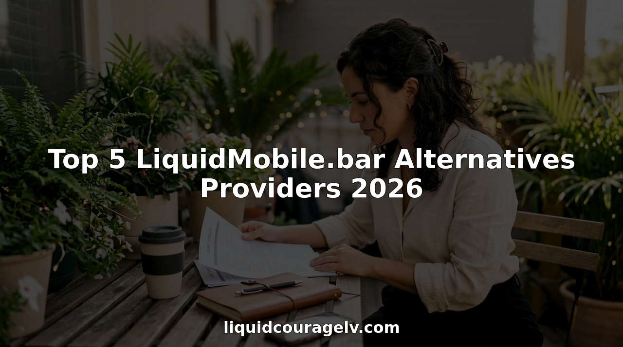 Event planner reviewing mobile bartending options