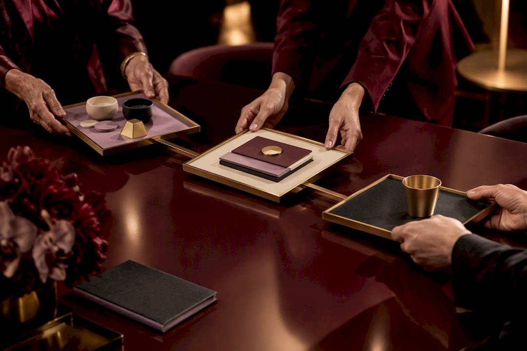 Illustrated wedding ritual planning handoff